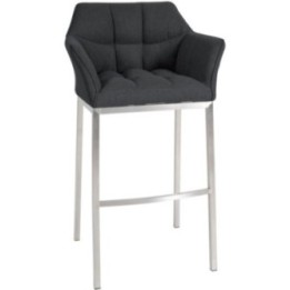 Barhocker Damaso E Filz mit 4-Fuß Gestell