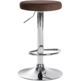 Barhocker Ponte Samt chrom