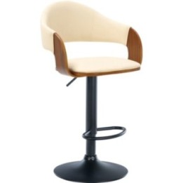 Barhocker Nilse Kunstleder schwarz