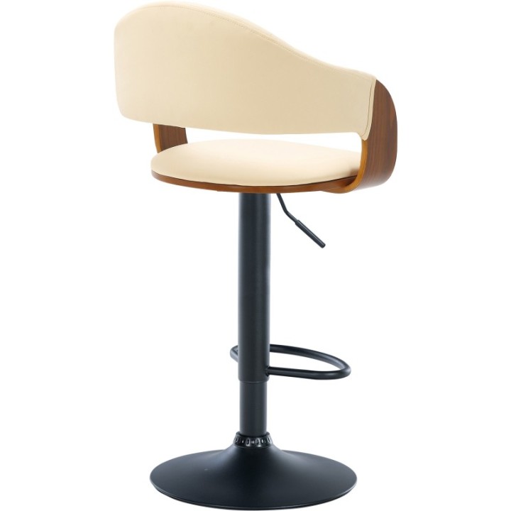 Barhocker Nilse Kunstleder schwarz