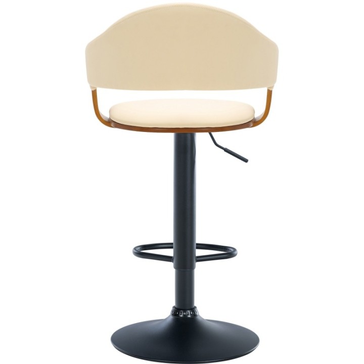 Barhocker Nilse Kunstleder schwarz