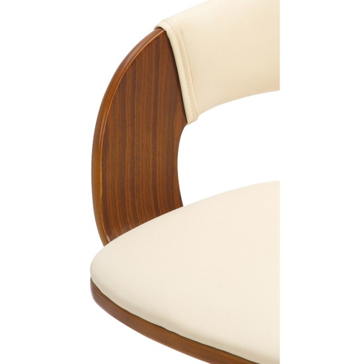 Barhocker Nilse Kunstleder chrom