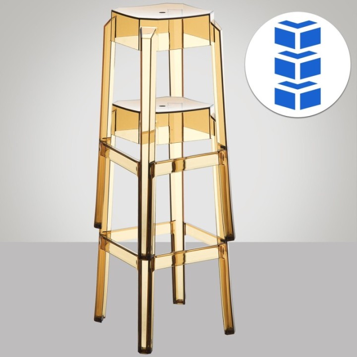 Barhocker Fox, transparent