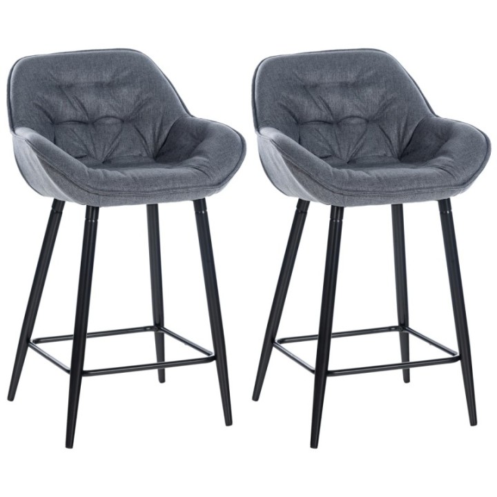 2er Set Barhocker Gibson Stoff 