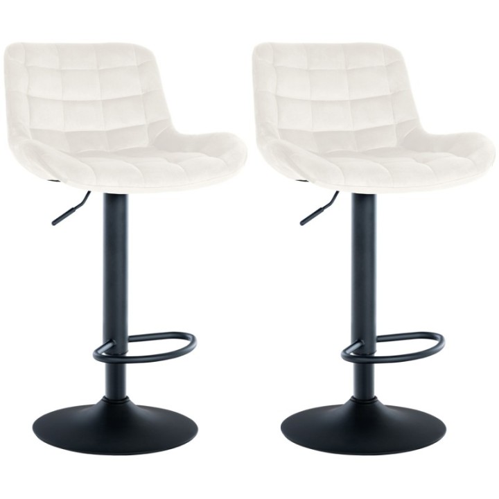 2er Set Barhocker Tover Samt