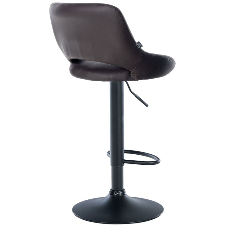 Barhocker Milet Kunstleder schwarz