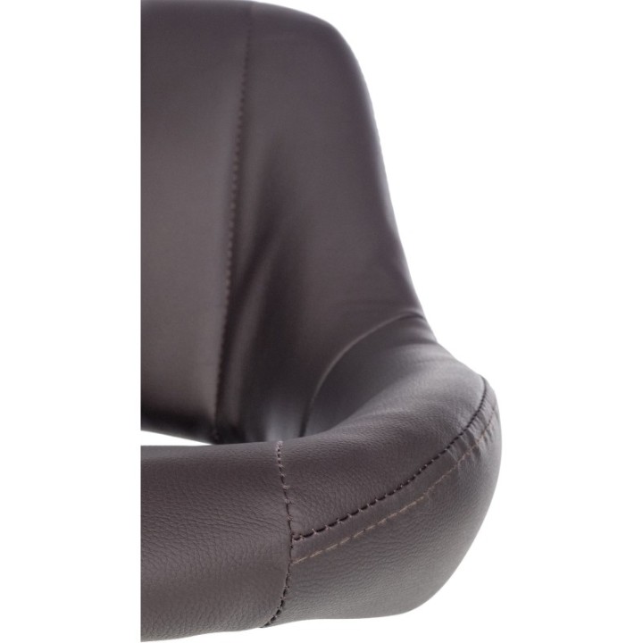 Barhocker Milet Kunstleder schwarz