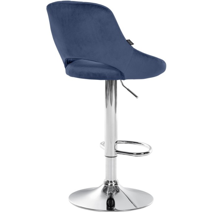 Barhocker Milet Samt chrom