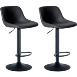 2er Set Barhocker Loft Kunstleder