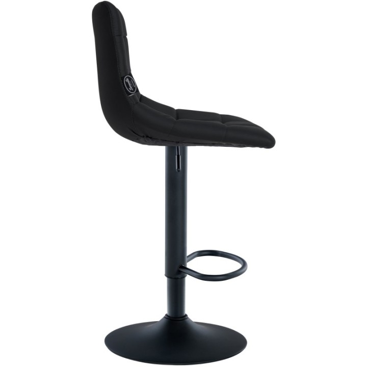 Barhocker Jerry Kunstleder schwarz