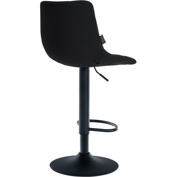 Barhocker Jerry Kunstleder schwarz