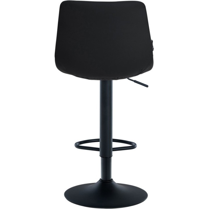 Barhocker Jerry Kunstleder schwarz