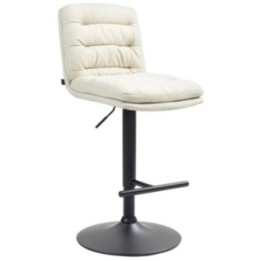 Barhocker Damar Stoff schwarz