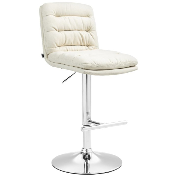 Barhocker Damar Stoff chrom