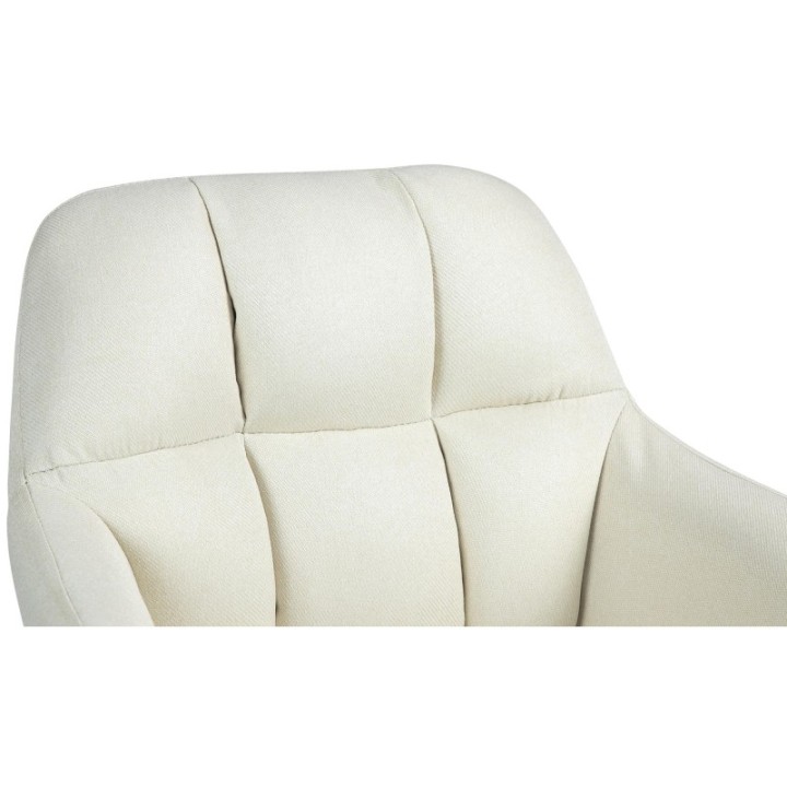 Barhocker Natoma Stoff schwarz