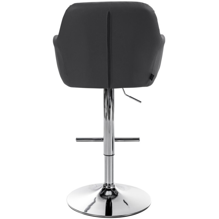 Barhocker Natoma Kunstleder chrom