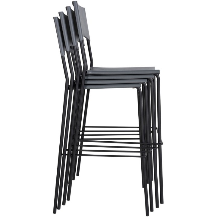 Barhocker Genua Schwarz