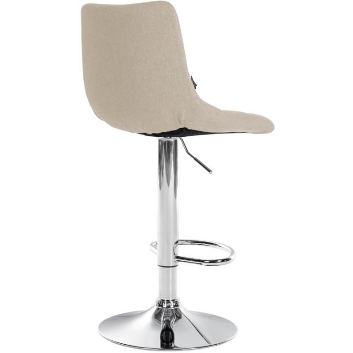 2er Set Barhocker Jerry Stoff chrom