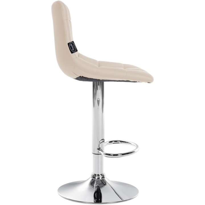 2er Set Barhocker Jerry Kunstleder chrom