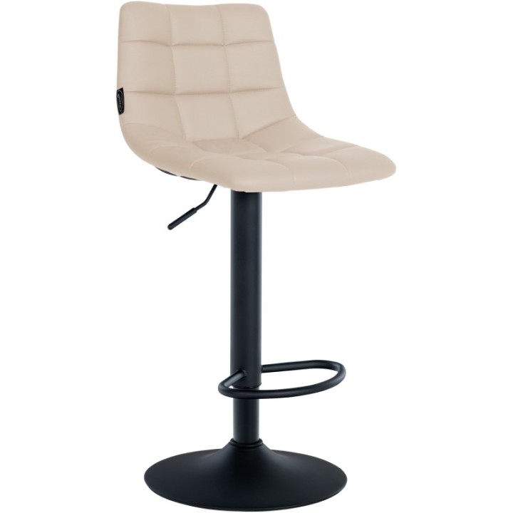 2er Set Barhocker Jerry Kunstleder schwarz