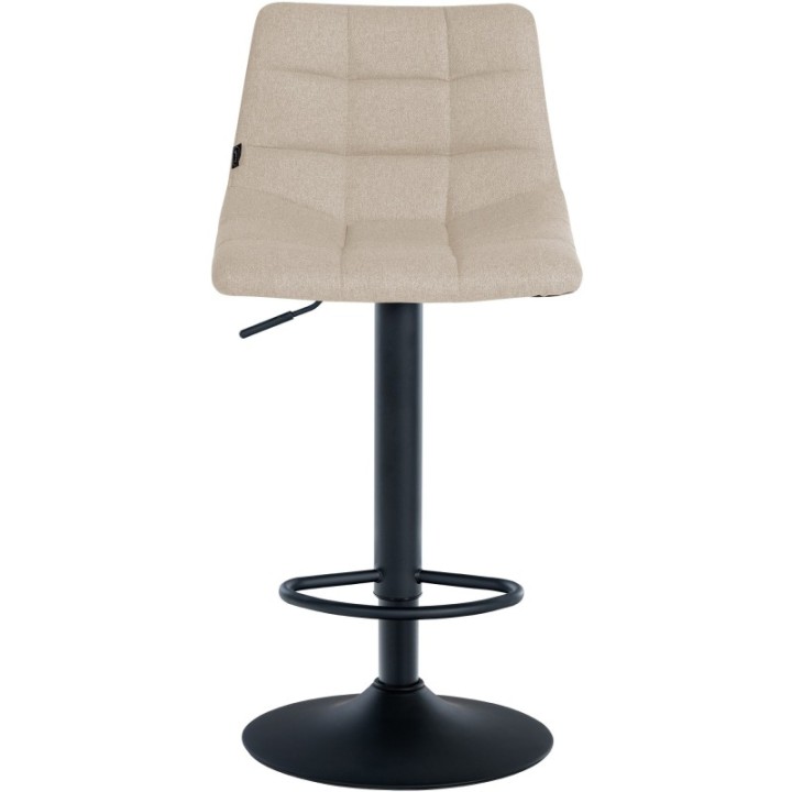 2er Set Barhocker Jerry Stoff schwarz