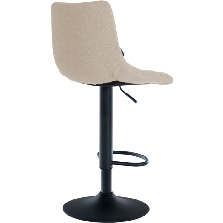 2er Set Barhocker Jerry Stoff schwarz