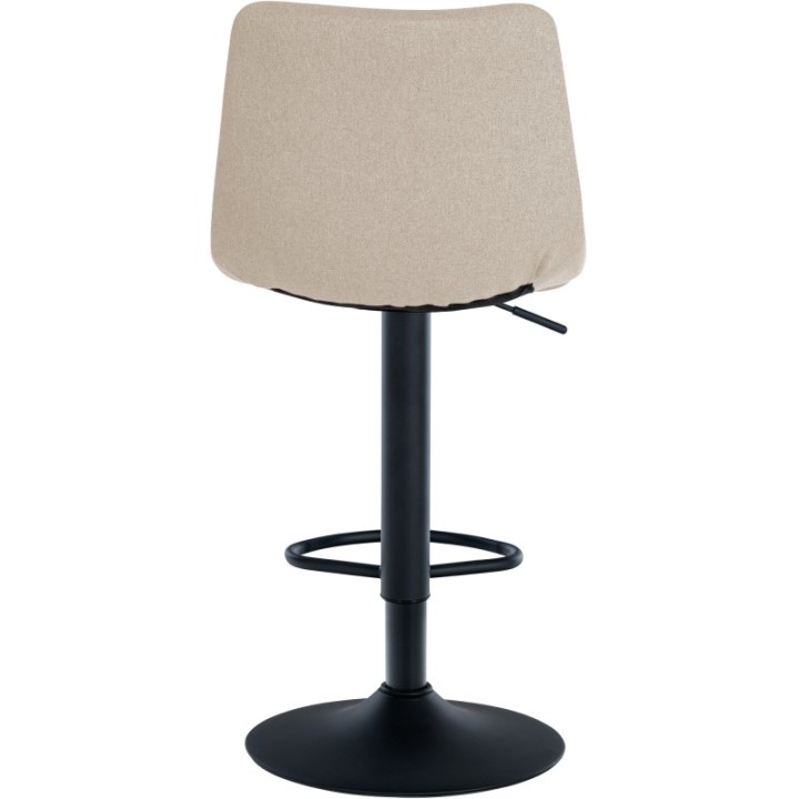 2er Set Barhocker Jerry Stoff schwarz