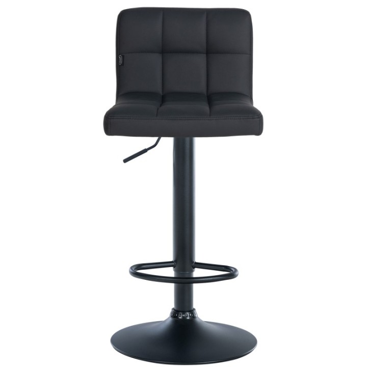 2er Set Barhocker Feni Kunstleder schwarz