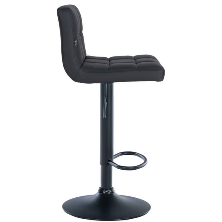 2er Set Barhocker Feni Kunstleder schwarz