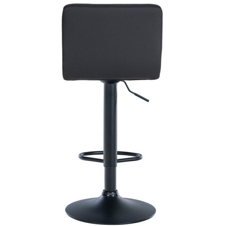 2er Set Barhocker Feni Kunstleder schwarz