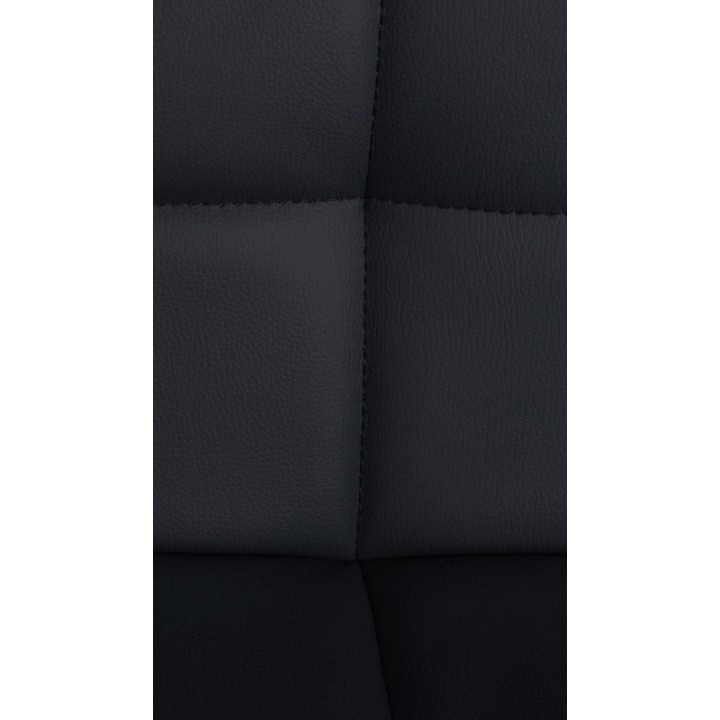 2er Set Barhocker Feni Kunstleder schwarz