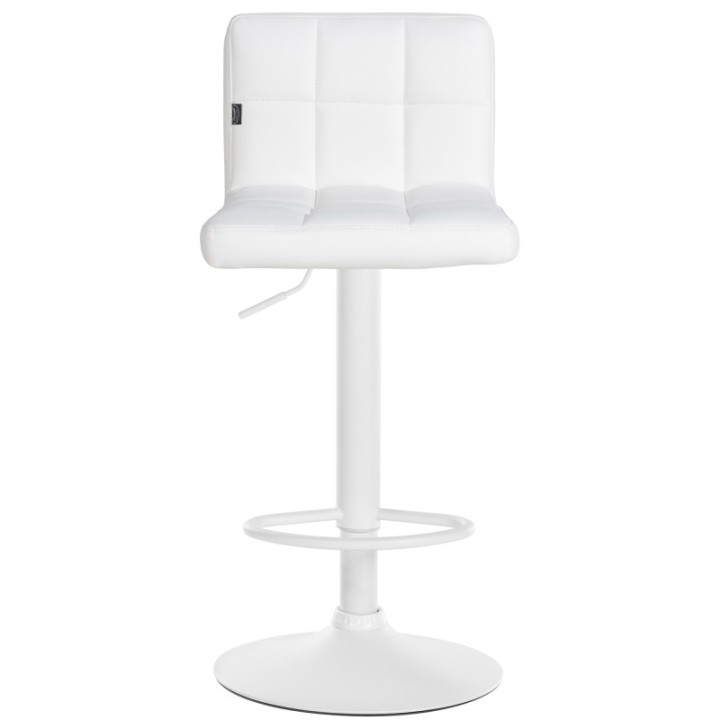 2er Set Barhocker Feni Kunstleder weiß