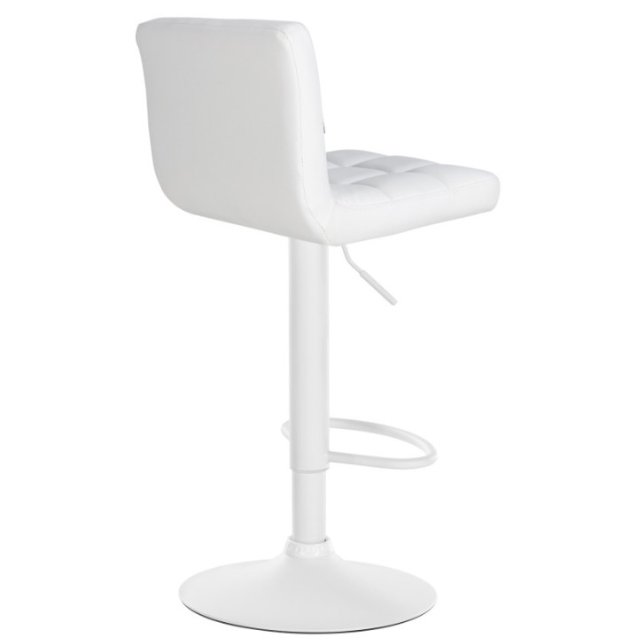 2er Set Barhocker Feni Kunstleder weiß
