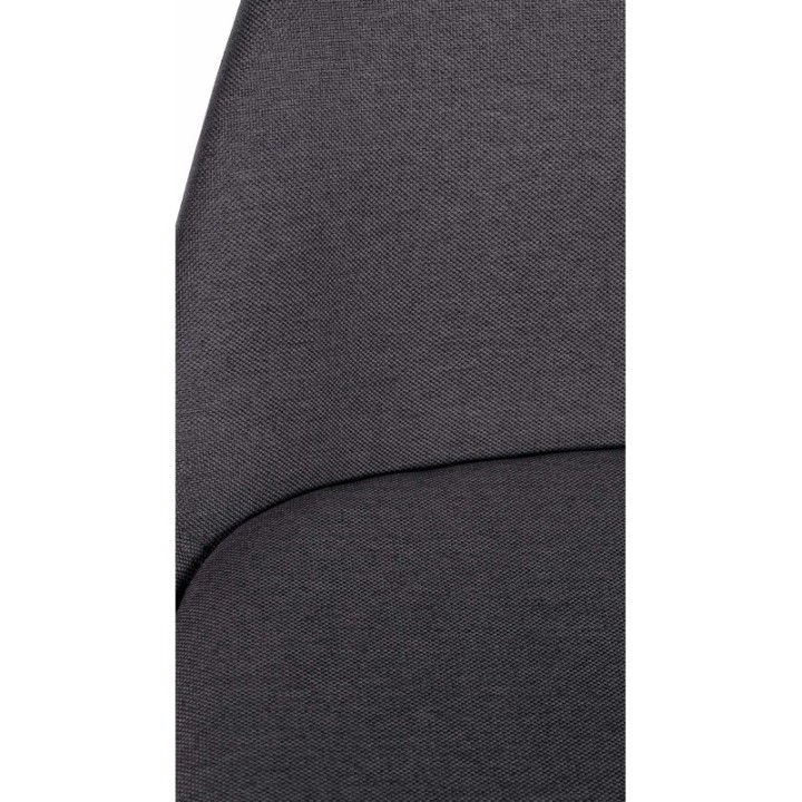 Barhocker Corbin Stoff Square schwarz