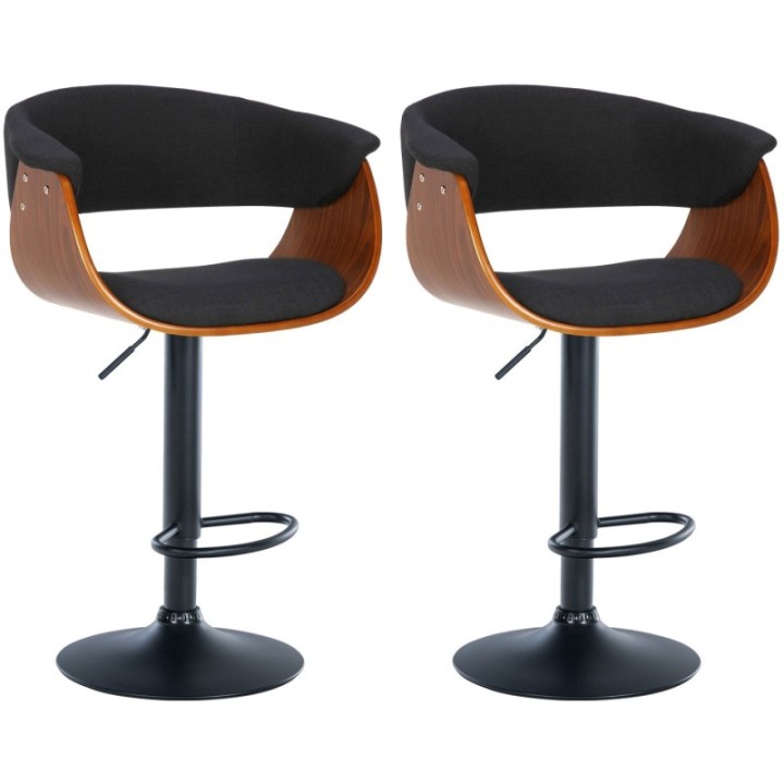 2er Set Barhocker Vestal Stoff