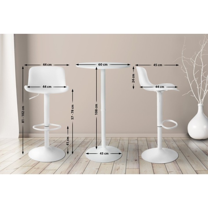 2er Bartisch Set Medora