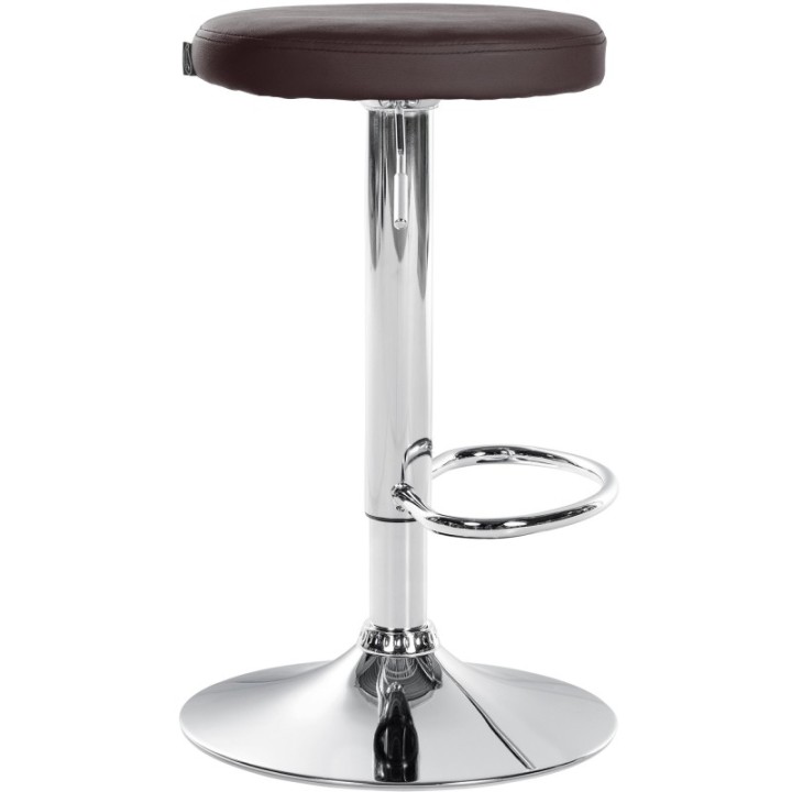 2er Set Barhocker Ponte Kunstleder chrom