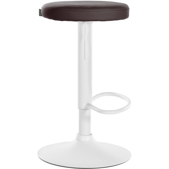2er Set Barhocker Ponte Kunstleder weiß