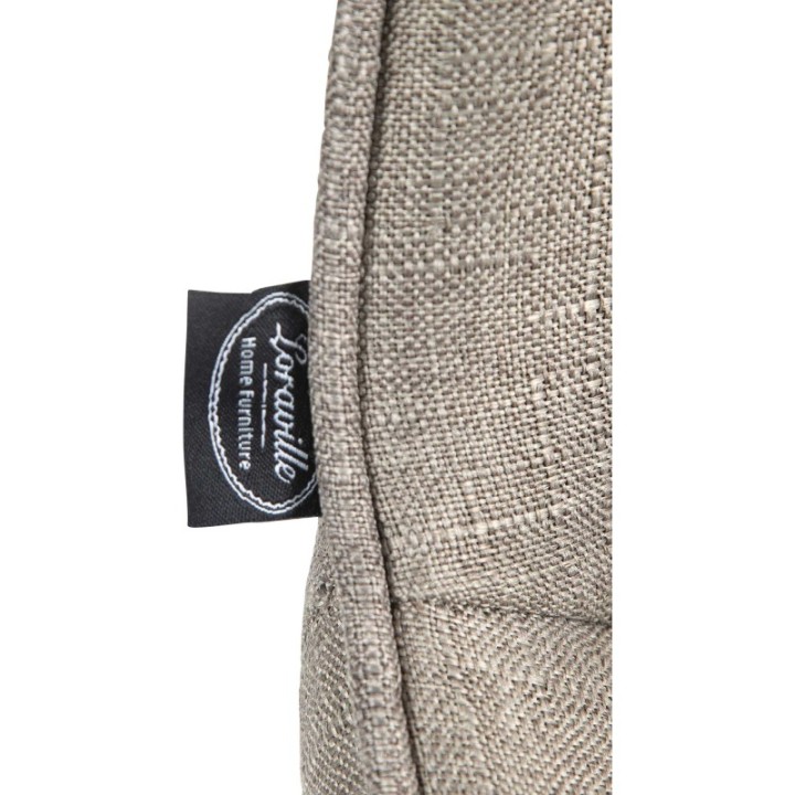 Barhocker Vonore Stoff schwarz