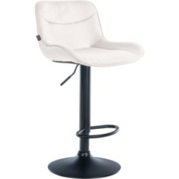 Barhocker Vonore Samt schwarz