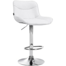 Barhocker Vonore Kunstleder chrom