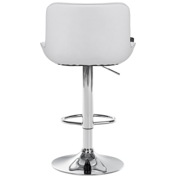 Barhocker Vonore Kunstleder chrom
