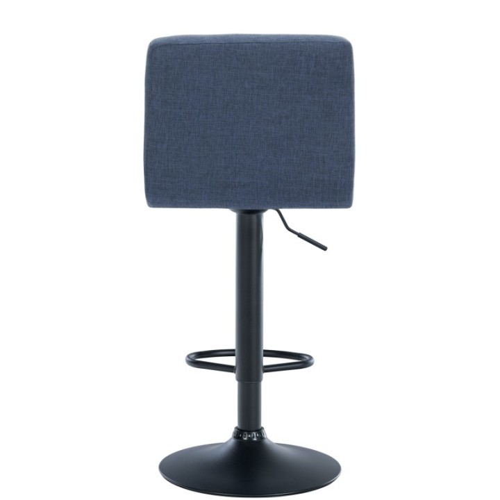 2er Set Barhocker Calma Stoff schwarz