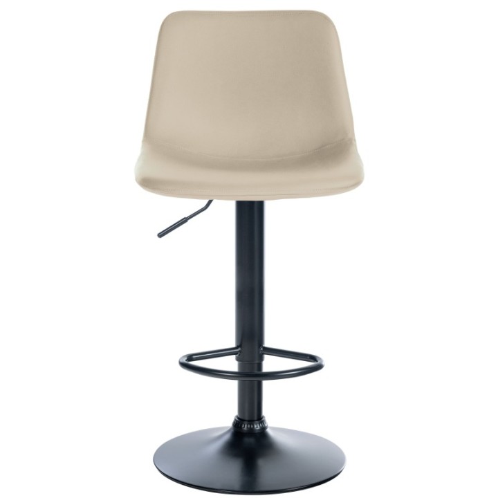 2er Set Barhocker Divo Kunstleder schwarz