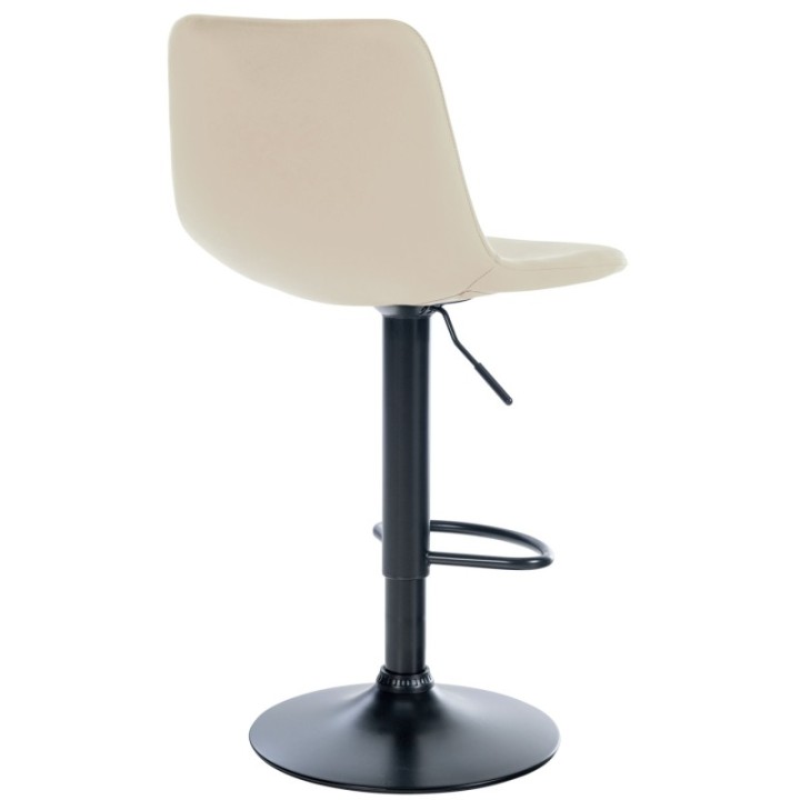 2er Set Barhocker Divo Kunstleder schwarz