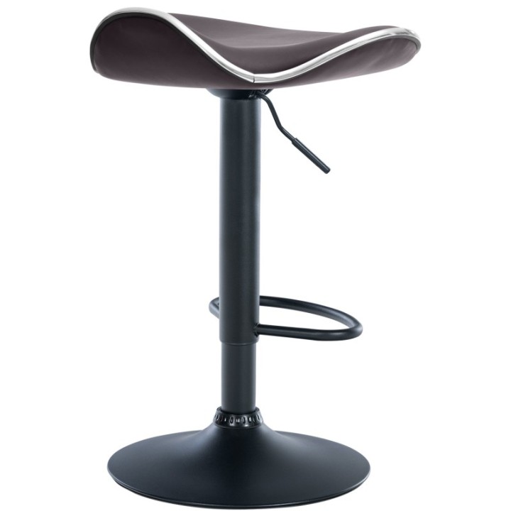 Barhocker Shanghai Kunstleder schwarz
