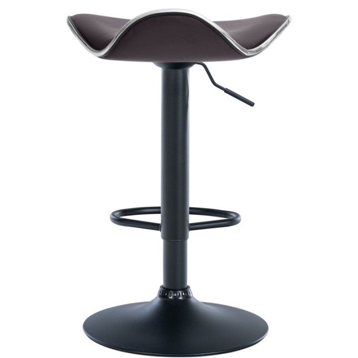 Barhocker Shanghai Kunstleder schwarz