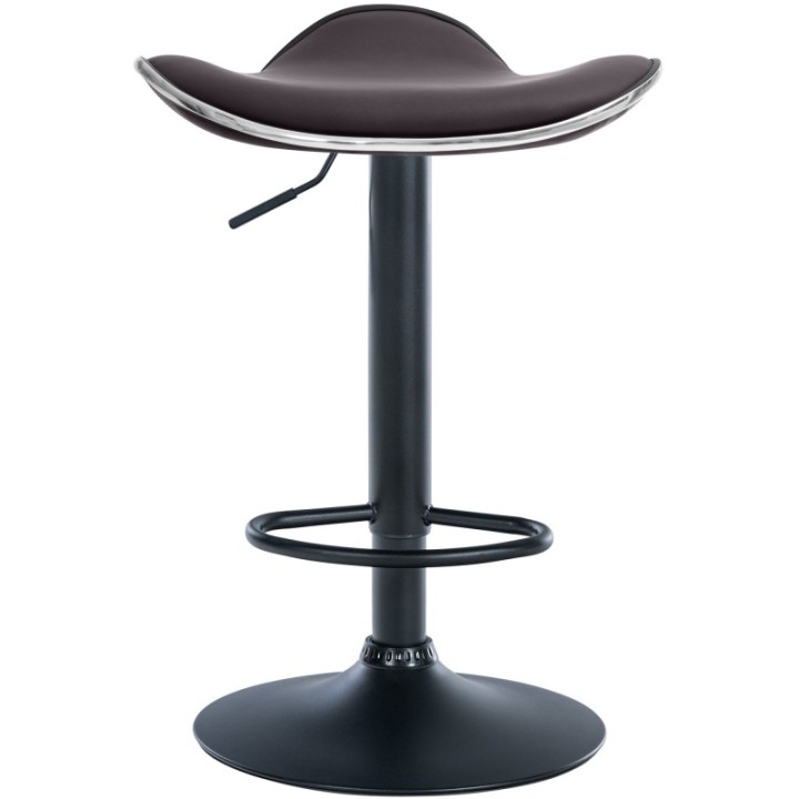Barhocker Shanghai Kunstleder schwarz