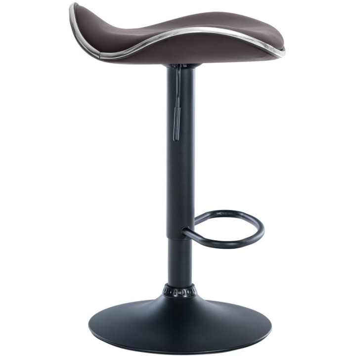 Barhocker Shanghai Kunstleder schwarz