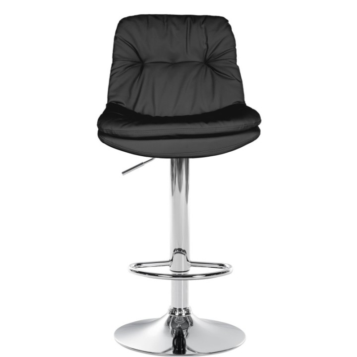Barhocker Laurel Kunstleder chrom